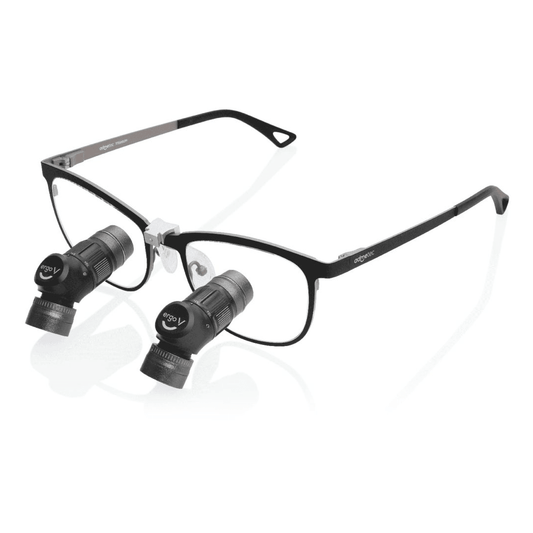 Admetec ergonomic loupe system for setup and repair